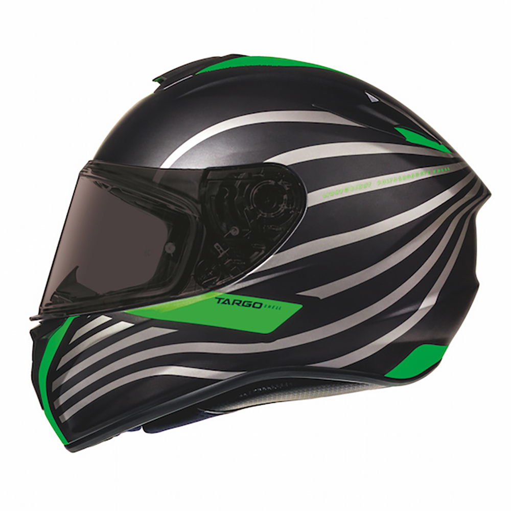 MT Helmets MT Targo Doppler M.Black/Green